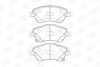 Гальмівні колодки пер. Toyota Auris 07-12 (bosch) CHAMPION 572524CH (фото 1)