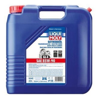 ОЛИВА ТРАНСМIСIЙНА GETRIEBEOIL GL4 85W-90 20Л LIQUI MOLY 1045