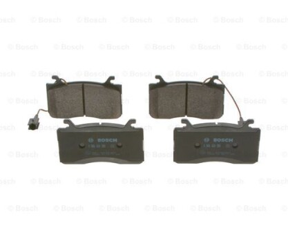 Фото дискові колодки передні BOSCH 0986424390 ДИСКОВІ КОЛОДКИ ПЕРЕДНІ BOSCH 0986424390