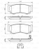 ДИСКОВI КОЛОДКИ ЗАДНI BOSCH 0986494628 (фото 8)