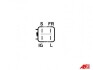 Регулятор генератора CAMRY/LEXUS RX (_U3_) 300 2.4-3.0 01-08 (12 V) AS ARE6039 (фото 3)