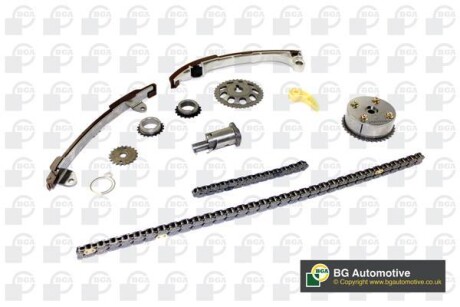 Ланцюг приводу ГРМ (к-кт) RAV4 2.0 /Camry 2.4 00-11 дв. 1AZFE/2AZFE (з шестерн./+VVT) BGA TC0330VFK