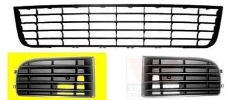 Решітка бампера пер. пра. VW GOLF 04-09 (Equipart) VAN WEZEL 5894592