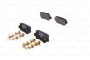 Колодки гальмівні HONDA Civic "R "06-12 BOSCH 0986494642 (фото 1)