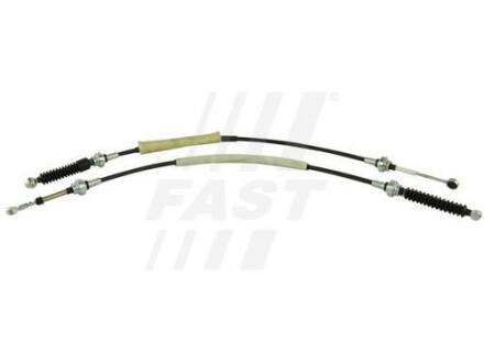 Трос куліси Scudo/Jumpy 1.9TD/2.0 JTD 95- (BE4R 5ст./942/673+932/672) FAST FT73008
