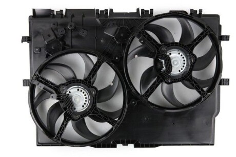 Вентилятор радіатора DUCATO 2.0-3.0 D 06- (з рамкою/-AC) FAST FT56196