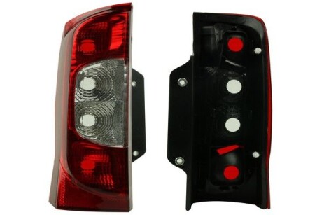 Ліхтар задній Fiat Fiorino/Peugeot Bipper 08- Л. FAST FT86381