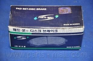 Колодки гальм. диск. HYUNDAI SSANGYONG передн. PARTS-MALL PKA-031