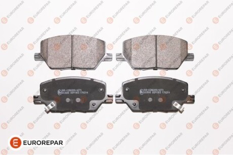 Гальмівні колодки пер. Fiat 500X / Jeep Renegade 1.4-2.4 14- EUROREPAR 1675989580