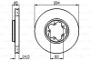 Диск гальмівний FORD Transit \'\'F \'\'00>> BOSCH 0986479B29 (фото 6)