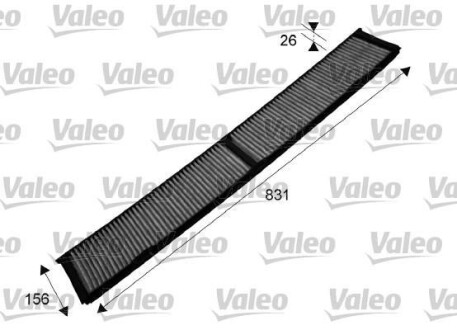 Фільтр салону BMW 1/3/X1 "1,6-3,0 "04-15 VALEO 715503