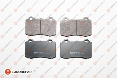 Гальмівні колодки перед. 208/DS3 1.2-1.6 09- (D 323mm) (BREMBO) (109.7x69.3x14.8) EUROREPAR 1619607480