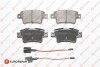 Гальмівні колодки зад. Fiat Punto 07- (BOSCH) (17x47x102) EUROREPAR 1623063880 (фото 1)