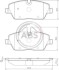 Колодка гальм. диск. MINI COOPER 06-,ONE 09-,CLUBMAN 2010-передн. (ABS) A.B.S. 37434 (фото 1)