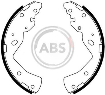 Колодка гальм. барабан. (ABS) A.B.S. 9086