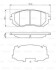 Гальмівні колодки дискові BOSCH 0986494653 (фото 8)