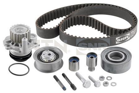 Комплект ГРМ + помпа Audi A3/Skoda Octavia/VW Caddy II/Golf/Polo 1.9TDi 95-10 (25x141z) SNR NTN KDP457.370