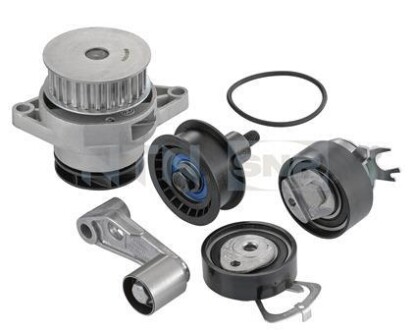 Комплект ГРМ + помпа Audi A2/Seat Leon/VW Golf IV/Polo 1.6 98-06 SNR NTN KDP457.261