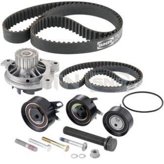 Комплект ГРМ (+помпа) Volvo V70/S80 2.5 D 95-07 SNR NTN KDP465.010