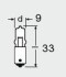 Лампа 20W 12V BA9S UNV1 OSRAM 64115 (фото 2)