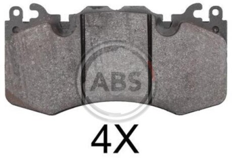 Гальмівні колодки пер. Range Rover 09- (brembo) A.B.S. 37801