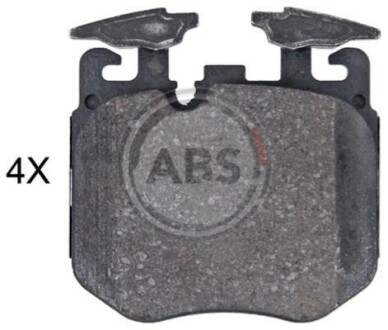 Гальмівні колодки пер. BMW X5 (G05, F95) 18- A.B.S. 35144
