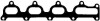 Прокладка колектора випуск Opel Astra G/H 2.0i 00-10 BGA MG8539 (фото 1)