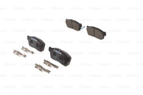 Комплект гальмівних колодок з 4 шт. дисків BOSCH 0986494618