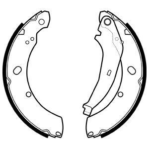 Гальмівні колодки зад. Fabia/Polo 99-14 (TRW) DELPHI LS2136