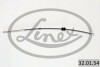 Трос ручного гальма LINEX 32.01.54 (фото 1)