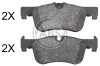 Гальмівні колодки пер. BMW 1 (F20)/2 (F22) 1.5-2.0 11-20 (ATE) (155,8x58x18,3) A.B.S. 37922 (фото 1)