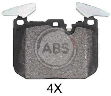 Гальмівні колодки пер. BMW 1 (F20)/3 (F30/F31/F80) 11-19 (Brembo) A.B.S. 37954