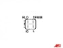 Генератор Toyota Rav4 III/Avensis (T27)/Lexus IS II 2.0/2.2D-4D 05-18 (130A/12V) AS A6063 (фото 5)
